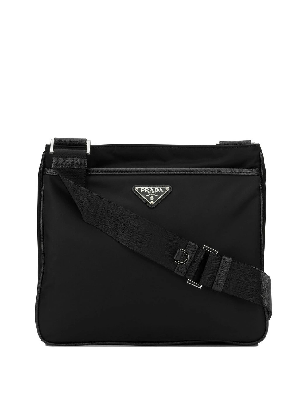 Prada Re Messenger Crossbody Bag Black